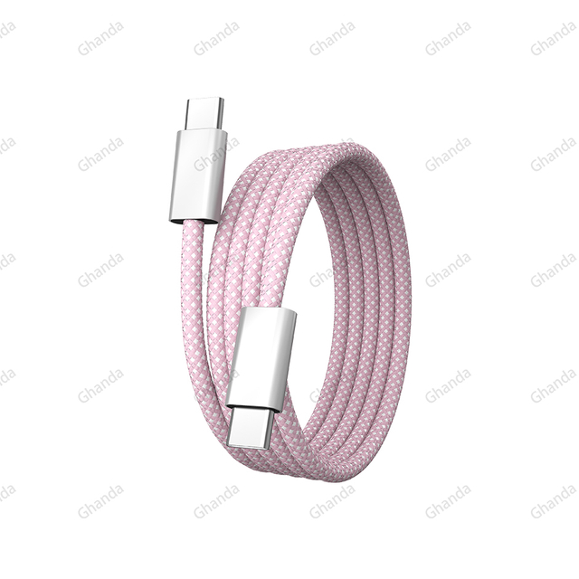 TYPE C - TYPE C Nylon - Braided Magnetic - Absorption Data Cable