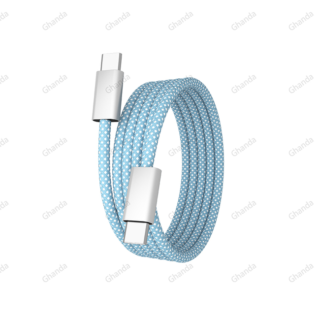 TYPE C - TYPE C Nylon - Braided Magnetic - Absorption Data Cable